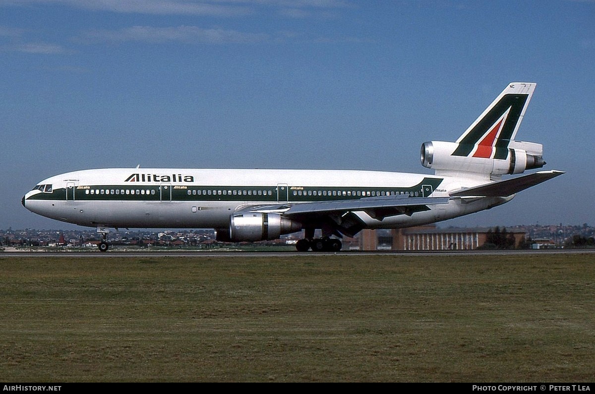 Aircraft Photo of I-DYNC | McDonnell Douglas DC-10-30 | Alitalia | AirHistory.net #254021