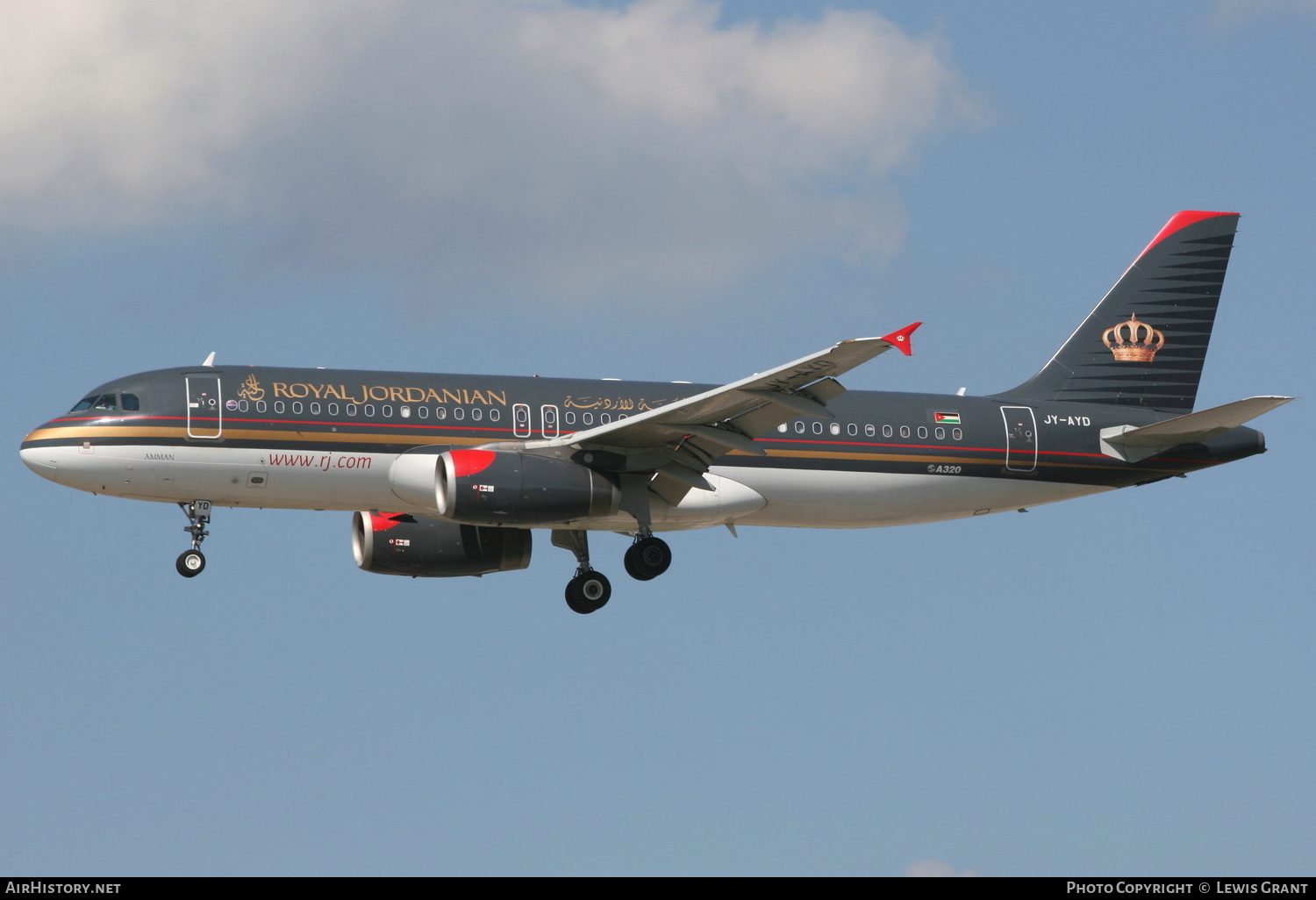 Aircraft Photo of JY-AYD | Airbus A320-232 | Royal Jordanian Airlines | AirHistory.net #254038