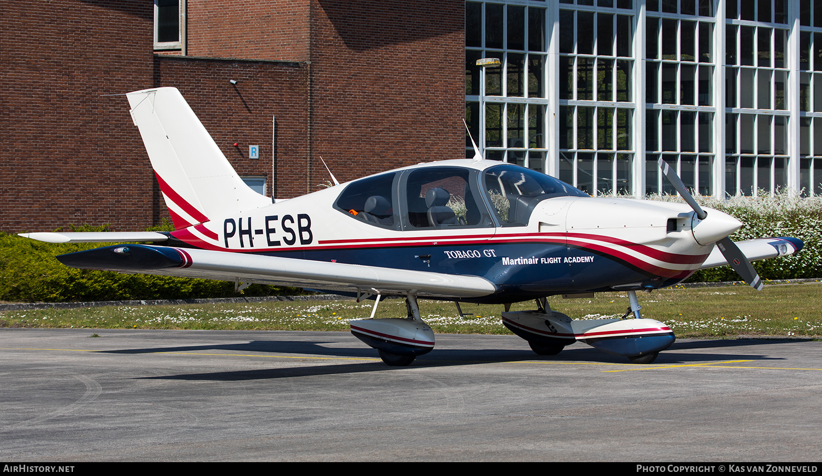 Aircraft Photo of PH-ESB | Socata TB-10 Tobago GT | Martinair Flight Academy | AirHistory.net #254045