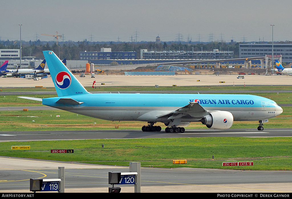 Aircraft Photo of HL8045 | Boeing 777-F | Korean Air Cargo | AirHistory.net #254058