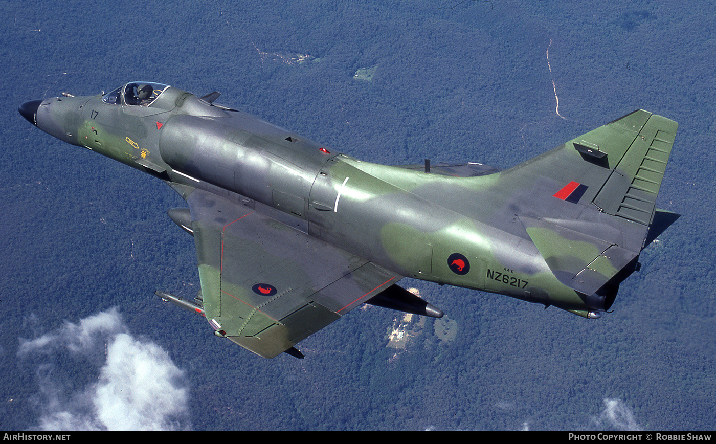 Aircraft Photo of NZ6217 | Douglas A-4K Skyhawk | New Zealand - Air Force | AirHistory.net #254066