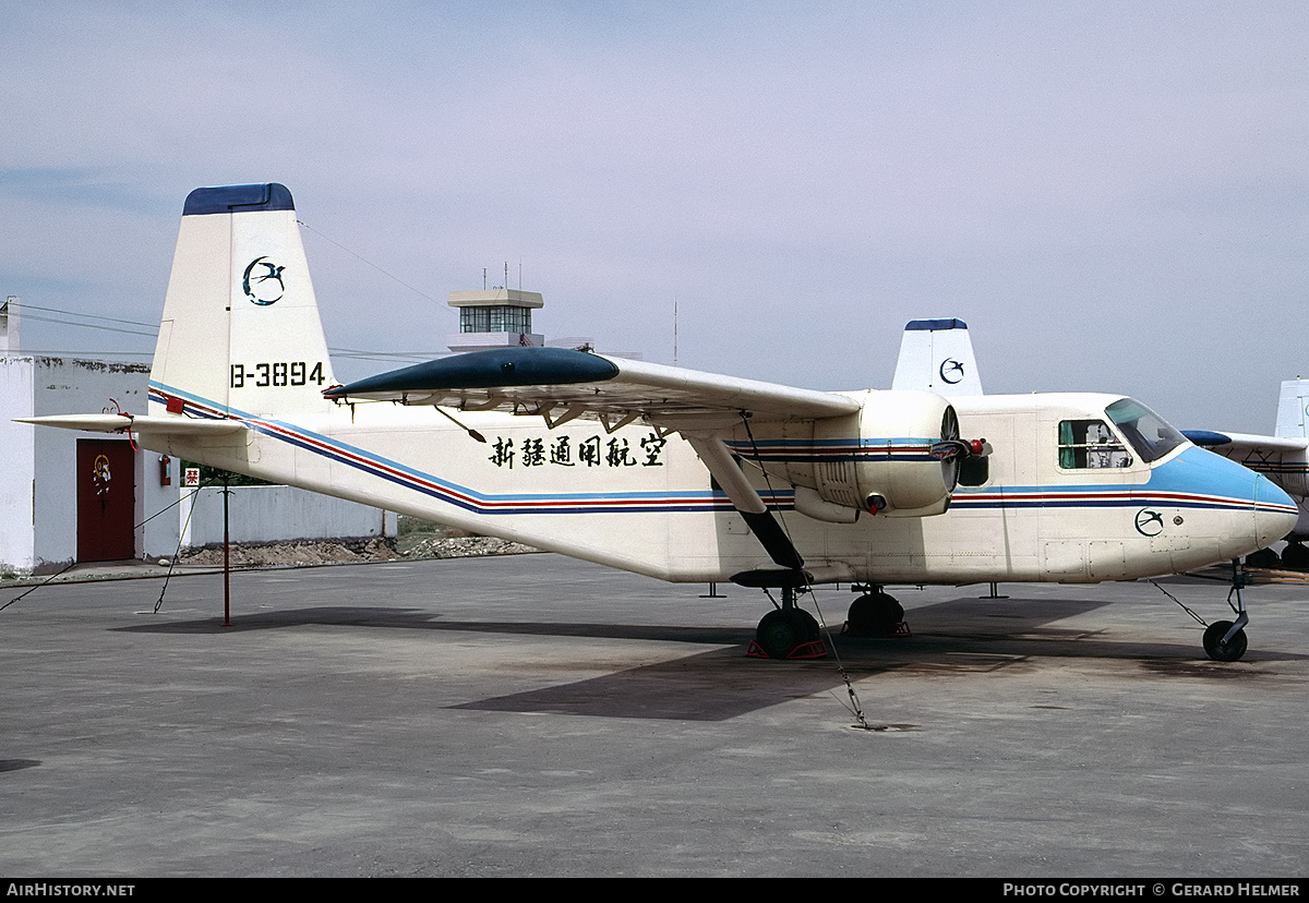Aircraft Photo of B-3894 | Harbin Y11 | Xinjiang General Aviation | AirHistory.net #254073