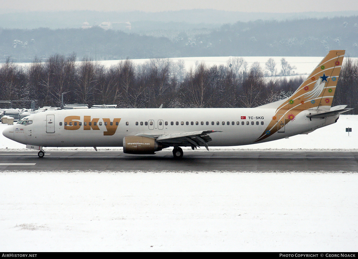 Aircraft Photo of TC-SKG | Boeing 737-4Q8 | Sky Airlines | AirHistory.net #254075