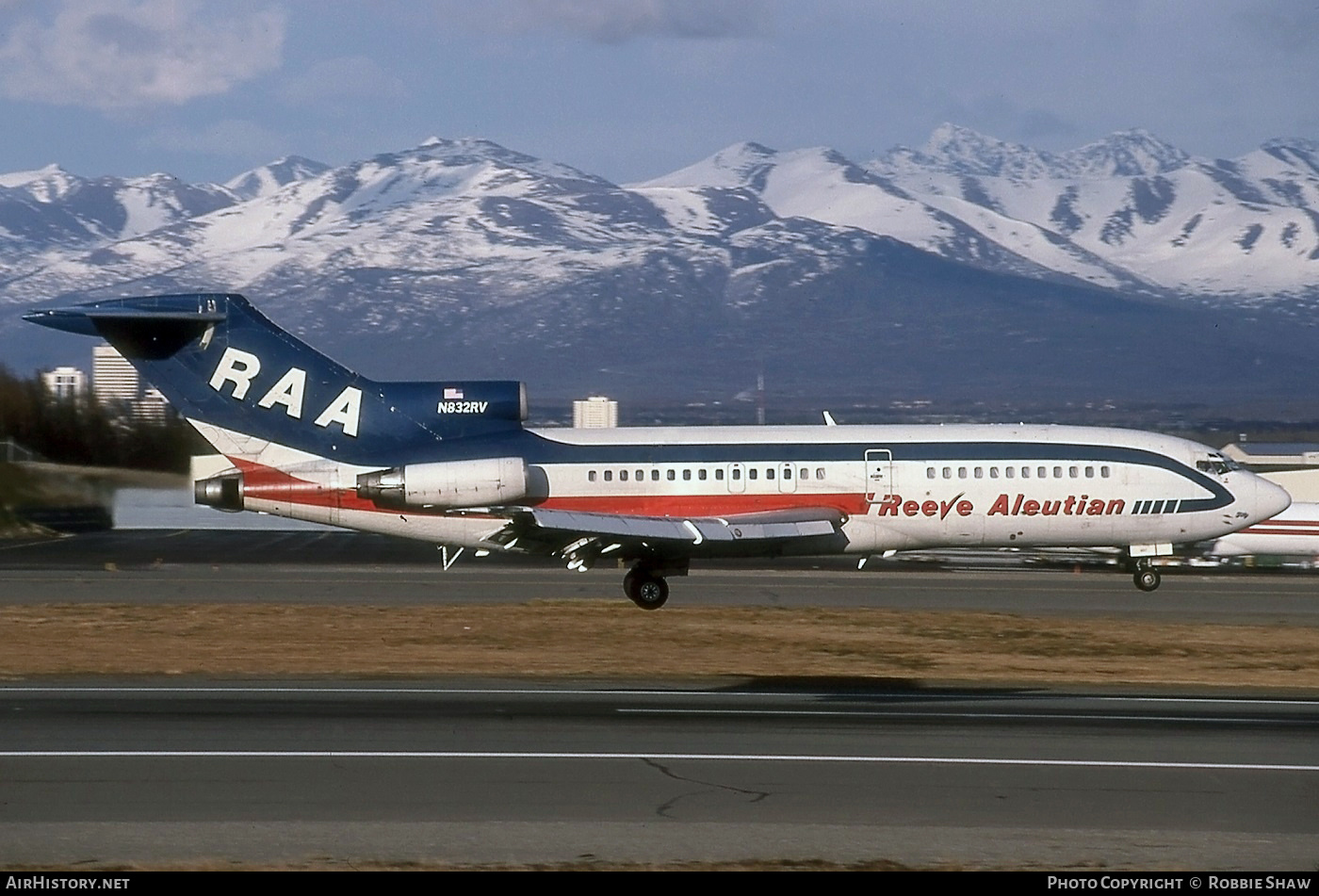 Aircraft Photo of N832RV | Boeing 727-22(C) | Reeve Aleutian Airways - RAA | AirHistory.net #254076