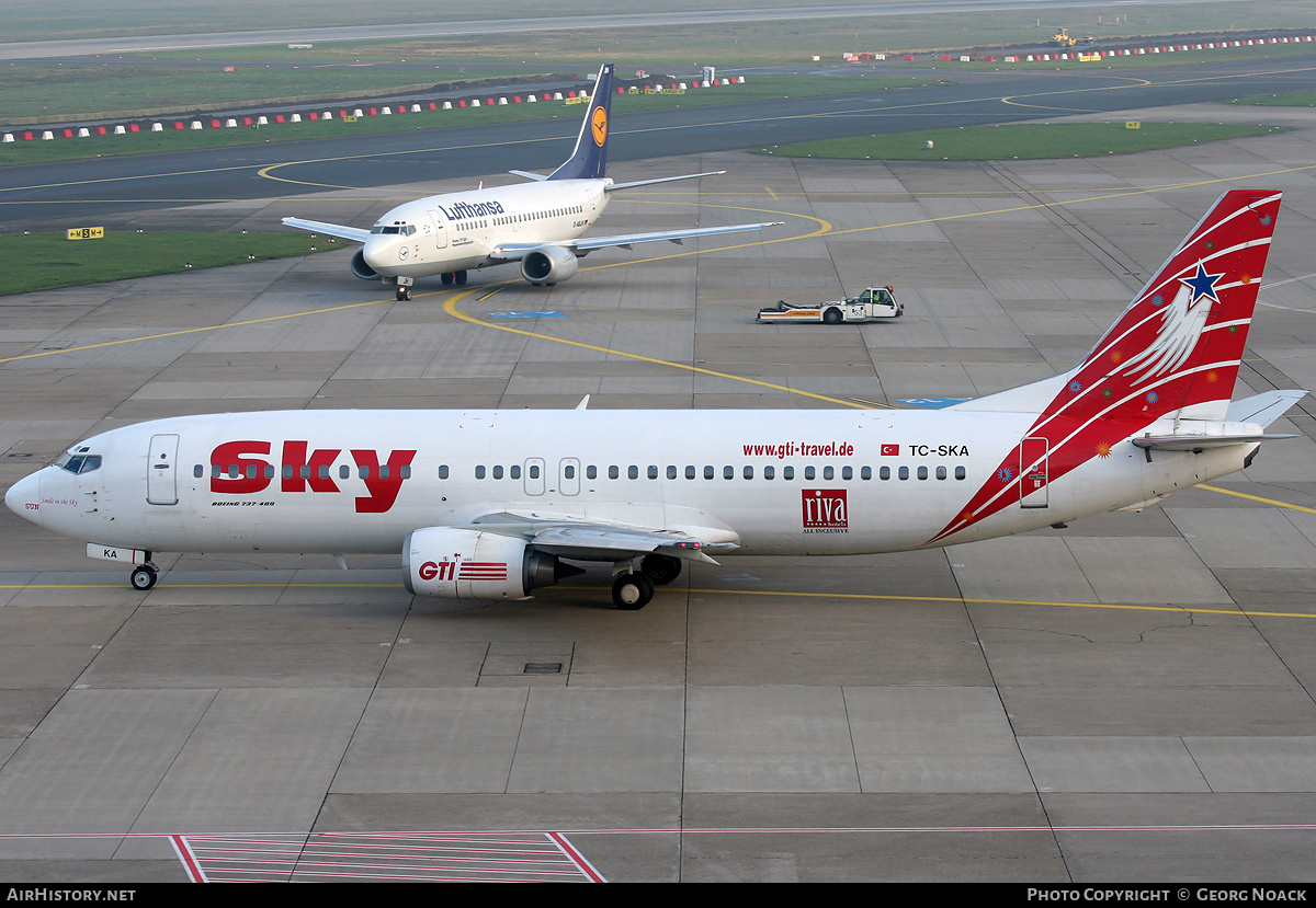 Aircraft Photo of TC-SKA | Boeing 737-4Y0 | Sky Airlines | AirHistory.net #254082