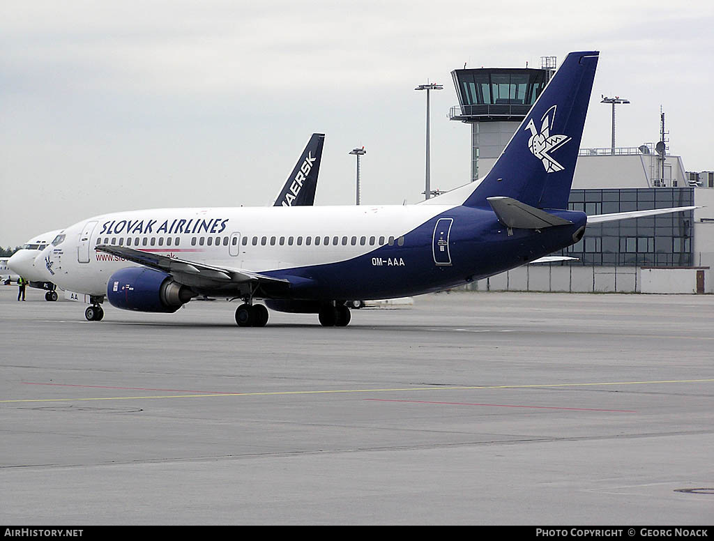 Aircraft Photo of OM-AAA | Boeing 737-3Y0 | Slovak Airlines - Slovenské Aerolínie | AirHistory.net #254087