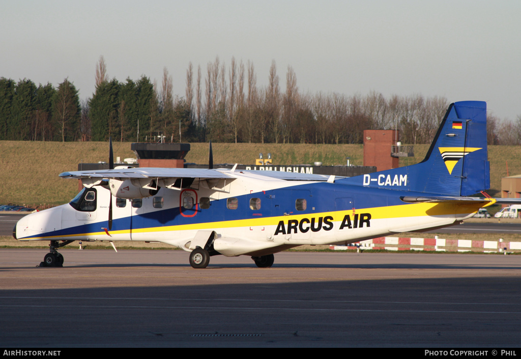 Aircraft Photo of D-CAAM | Dornier 228-212 | Arcus Air | AirHistory.net #254095