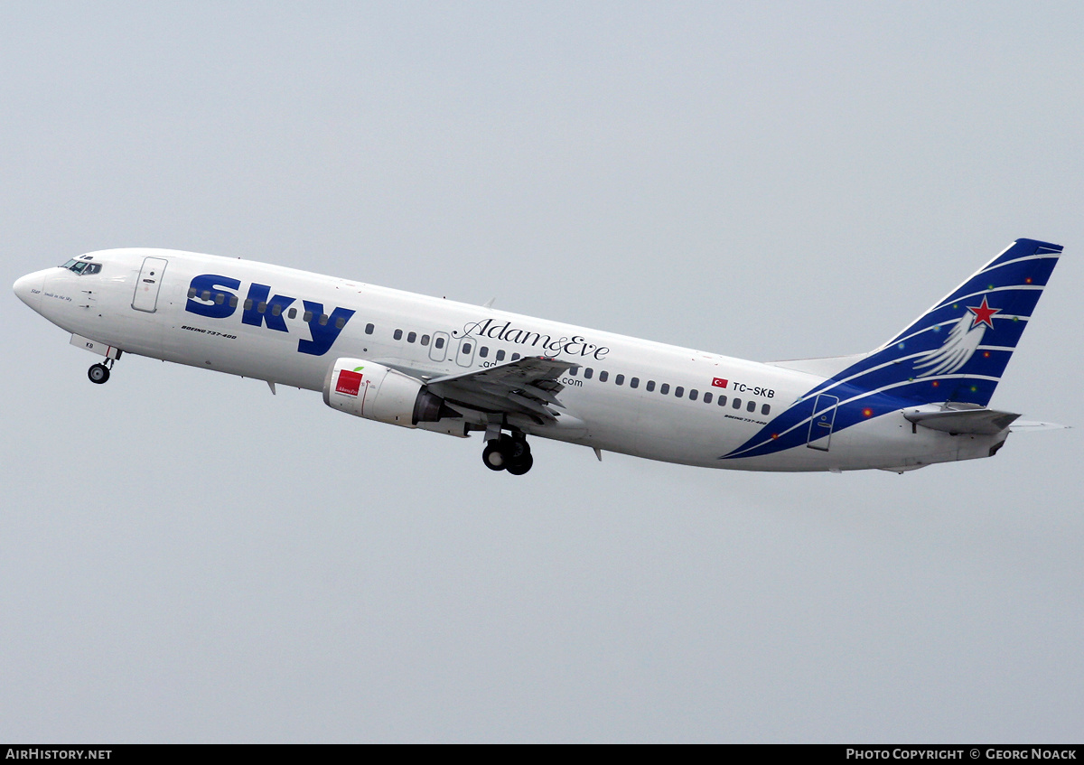 Aircraft Photo of TC-SKB | Boeing 737-430 | Sky Airlines | AirHistory.net #254117