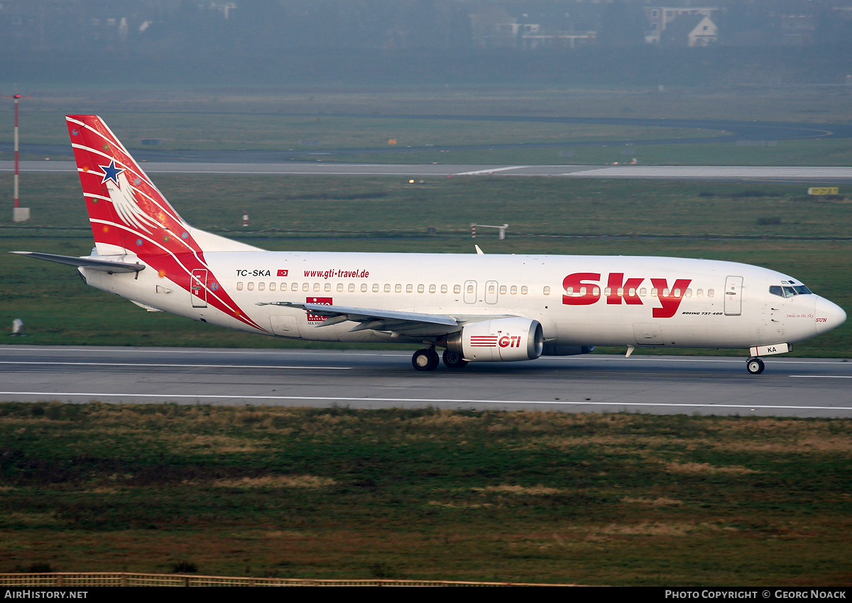 Aircraft Photo of TC-SKA | Boeing 737-4Y0 | Sky Airlines | AirHistory.net #254128