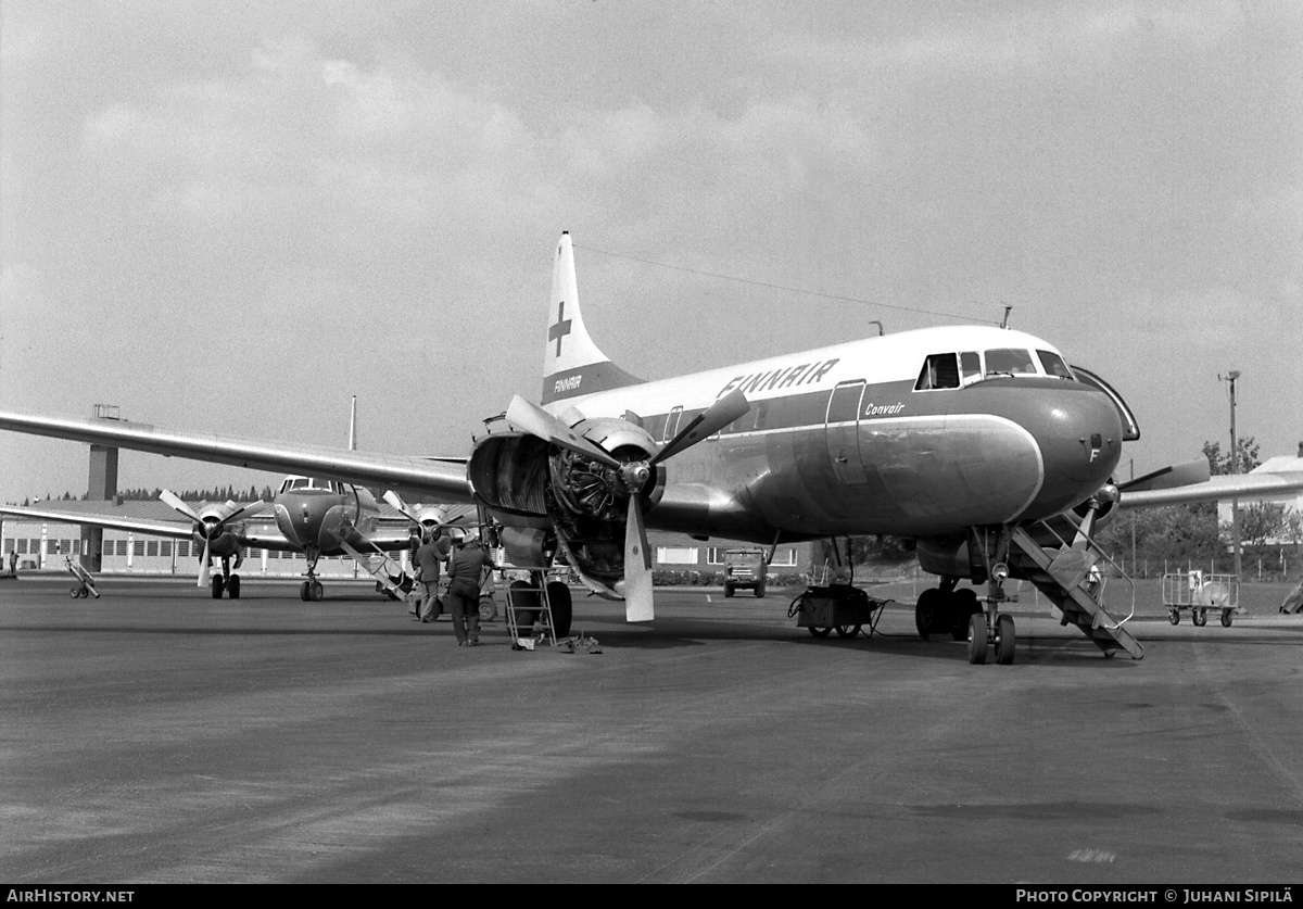 Aircraft Photo of OH-LRF | Convair 440-61 Metropolitan | Finnair | AirHistory.net #254155