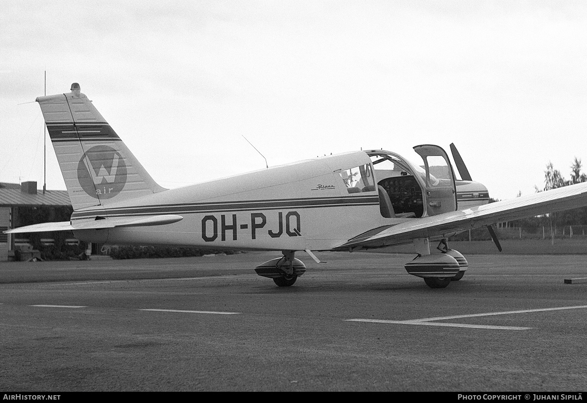Aircraft Photo of OH-PJQ | Piper PA-28-140 Cherokee B | W Air | AirHistory.net #254165