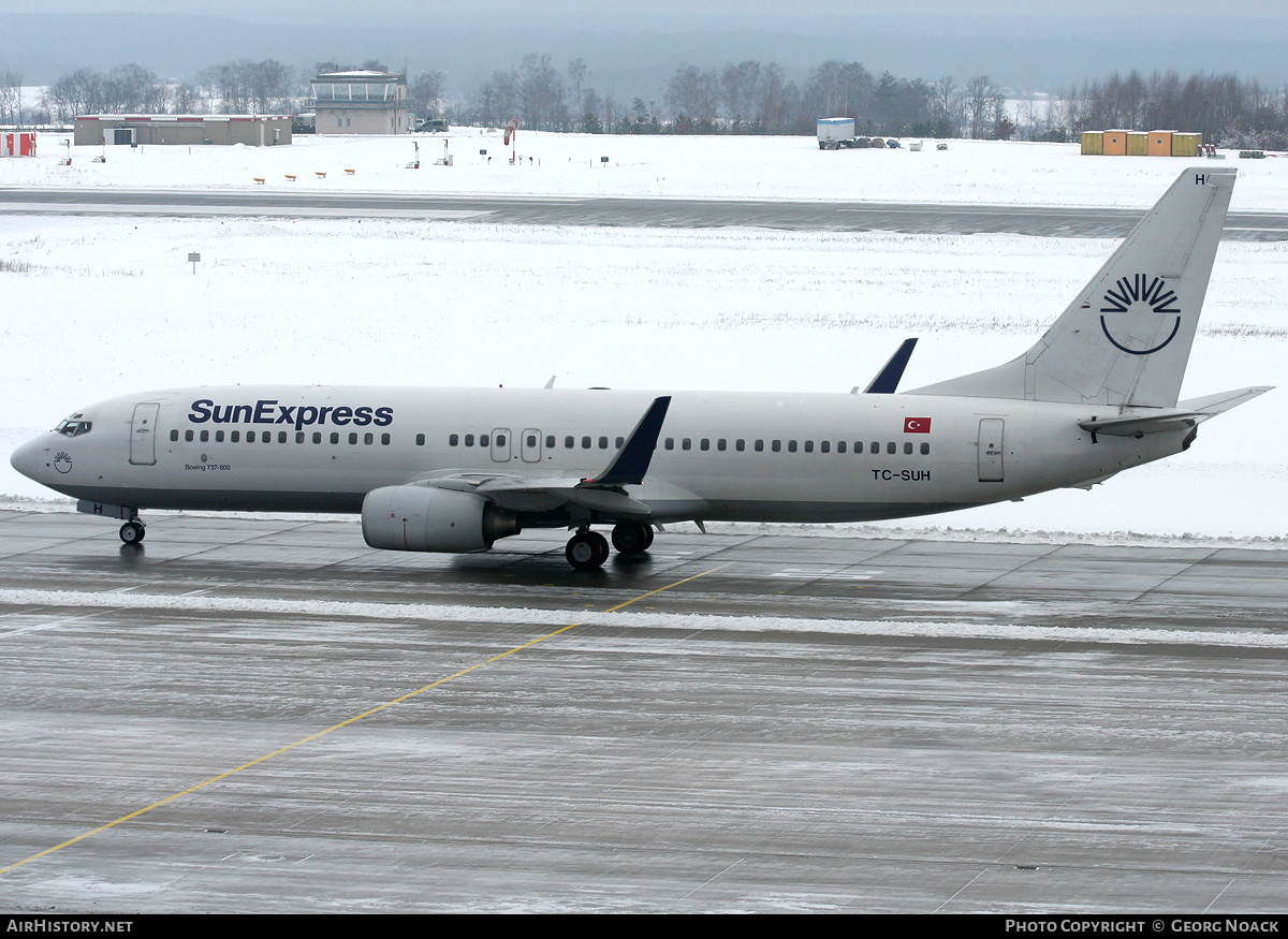 Aircraft Photo of TC-SUH | Boeing 737-8CX | SunExpress | AirHistory.net #254173