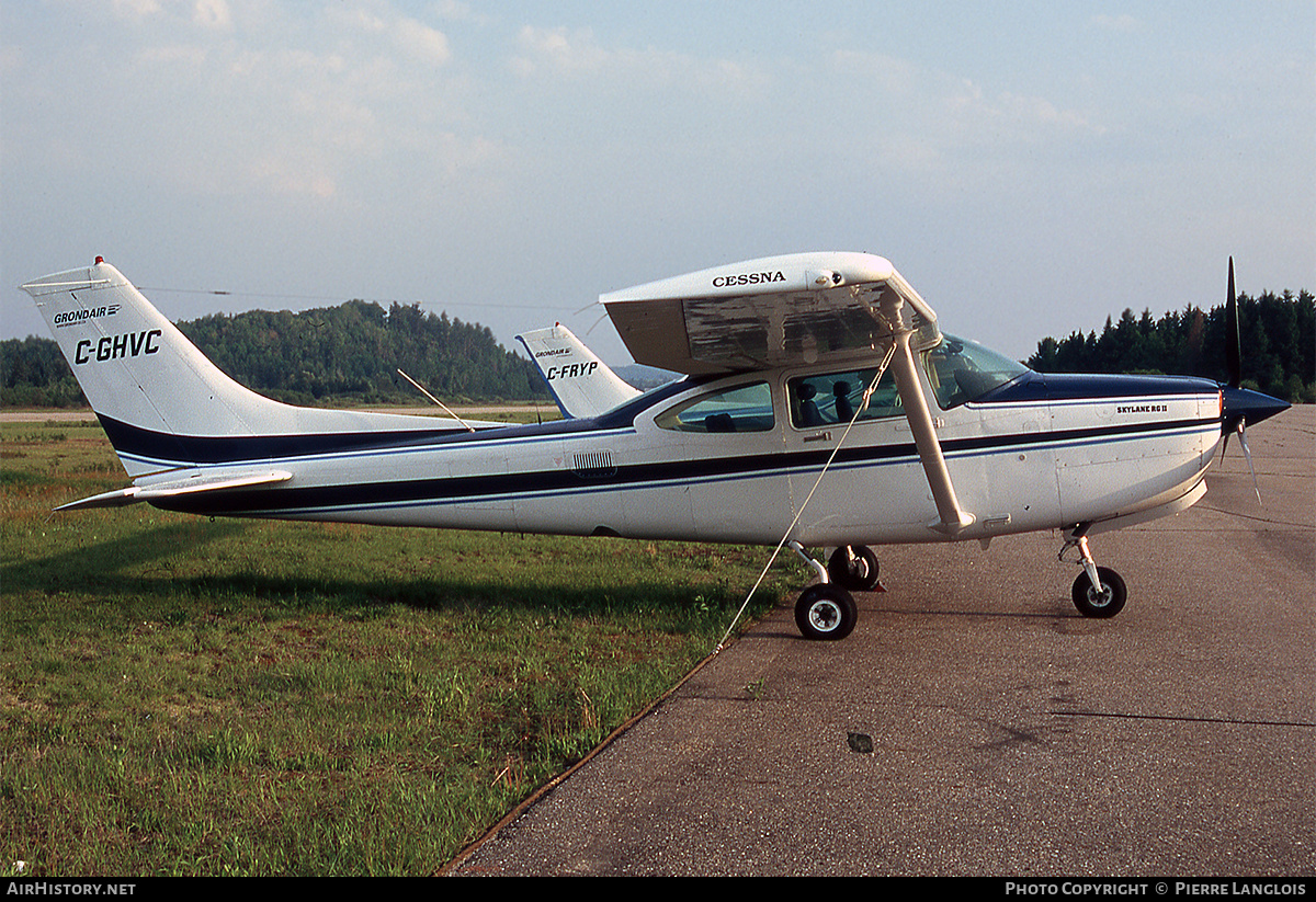 Aircraft Photo of C-GHVC | Cessna R182 Skylane RG II | Grondair | AirHistory.net #254176