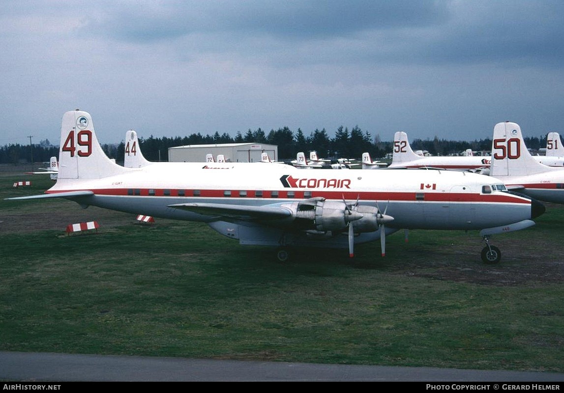Aircraft Photo of C-GJKT | Douglas DC-6A | Conair Aviation | AirHistory.net #254182