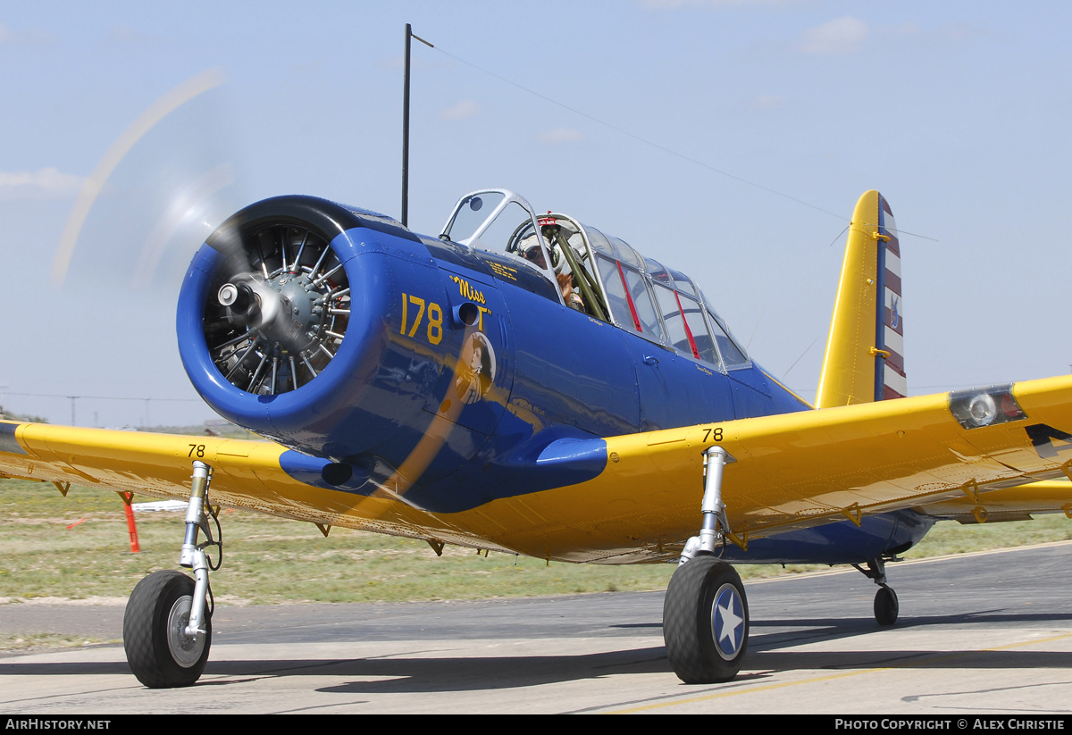 Aircraft Photo of N68178 | Vultee BT-13A Valiant | AirHistory.net #254184