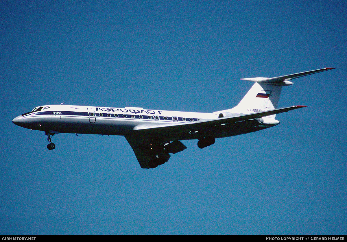 Aircraft Photo of RA-65610 | Tupolev Tu-134AK | Aeroflot | AirHistory.net #254197