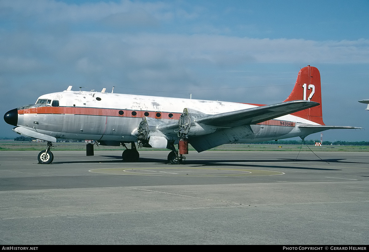 Aircraft Photo of N4994H | Douglas C-54D Skymaster | Aero Union | AirHistory.net #254200