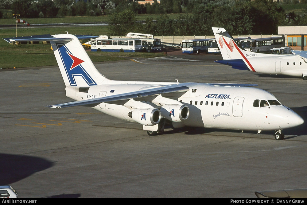 Aircraft Photo of EI-CNI | British Aerospace Avro 146-RJ85 | Azzurra Air | AirHistory.net #254215