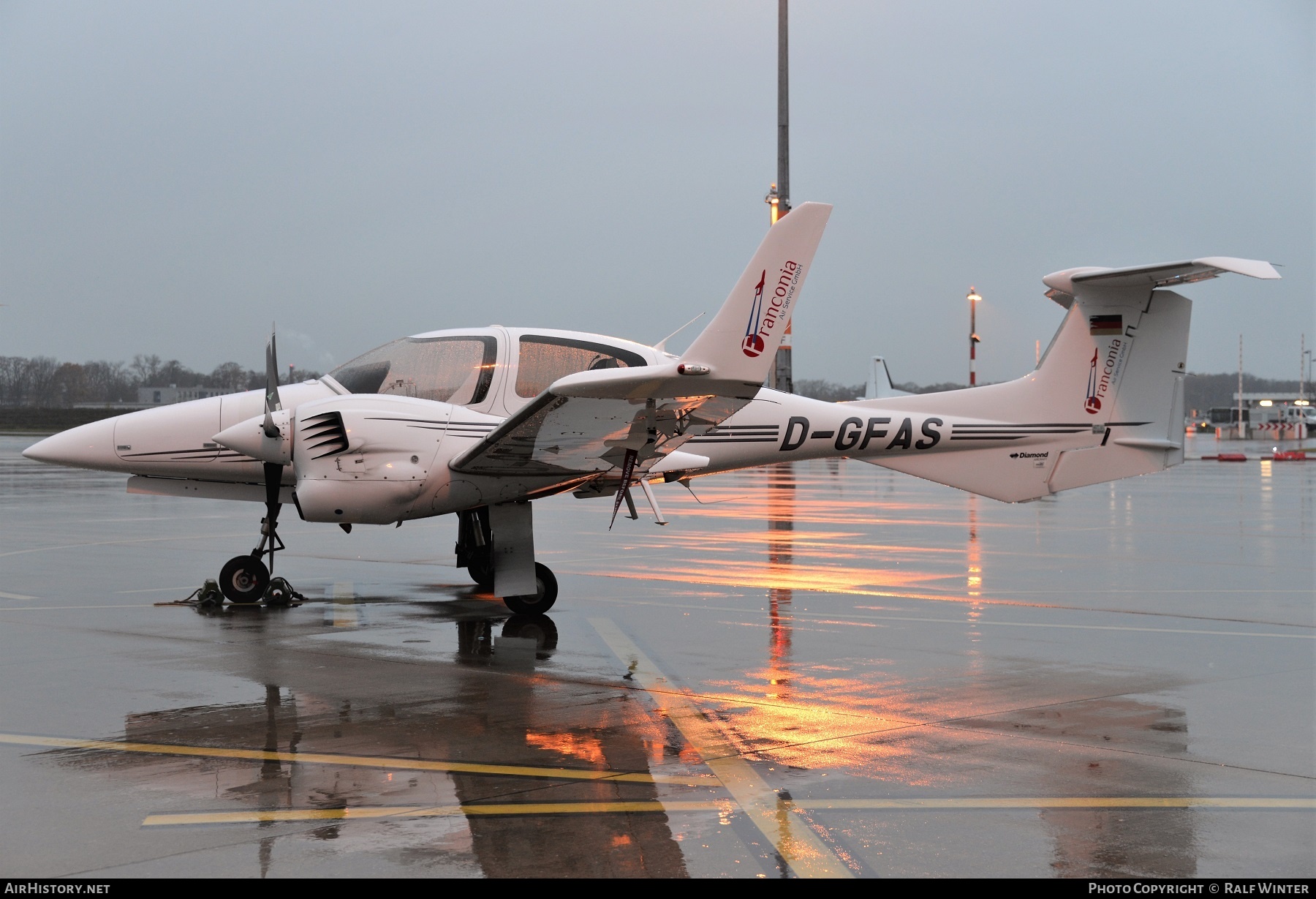 Aircraft Photo of D-GFAS | Diamond DA42 Twin Star | Franconia Air Service | AirHistory.net #254230