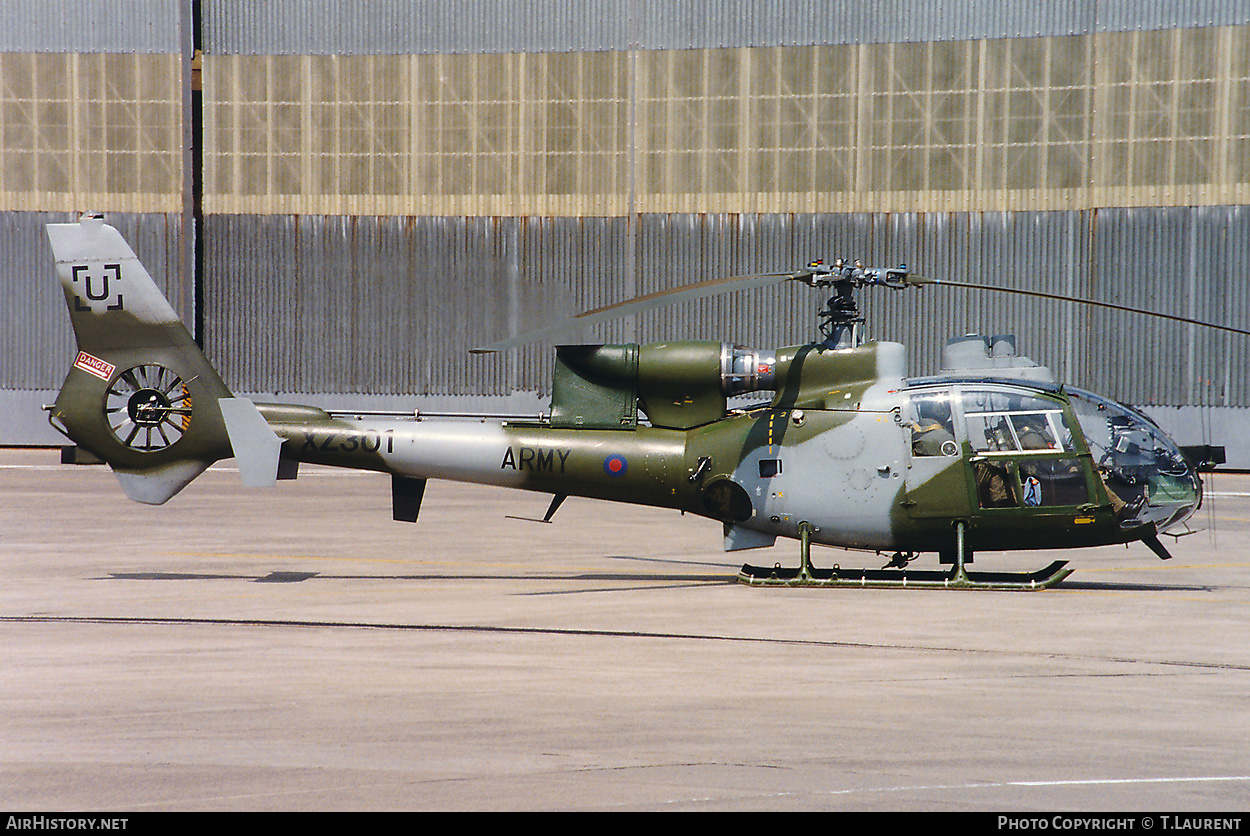 Aircraft Photo of XZ301 | Aerospatiale SA-341B Gazelle AH1 | UK - Army | AirHistory.net #254235