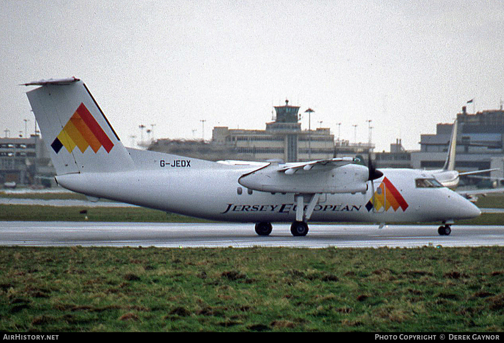 Aircraft Photo of G-JEDX | Bombardier DHC-8-201Q Dash 8 | Jersey European Airways | AirHistory.net #254250