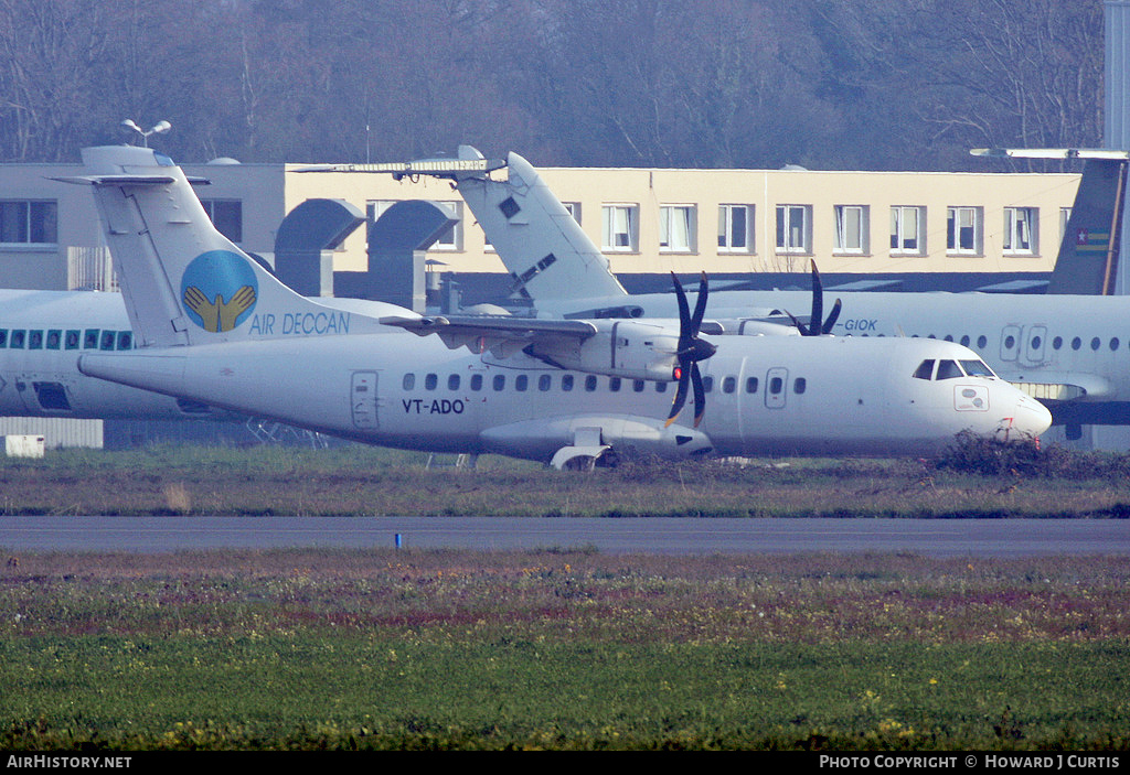 Aircraft Photo of VT-ADO | ATR ATR-42-500 | Air Deccan | AirHistory.net #254270