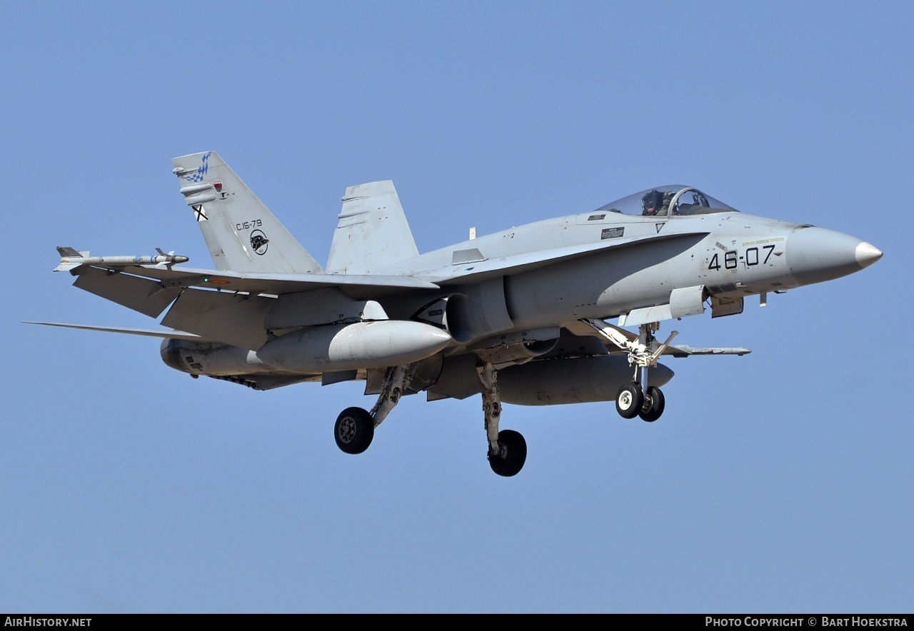 Aircraft Photo of C.15-79 | McDonnell Douglas F/A-18A Hornet | Spain - Air Force | AirHistory.net #254284