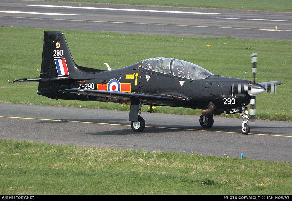 Aircraft Photo of ZF290 | Short S-312 Tucano T1 | UK - Air Force | AirHistory.net #254285