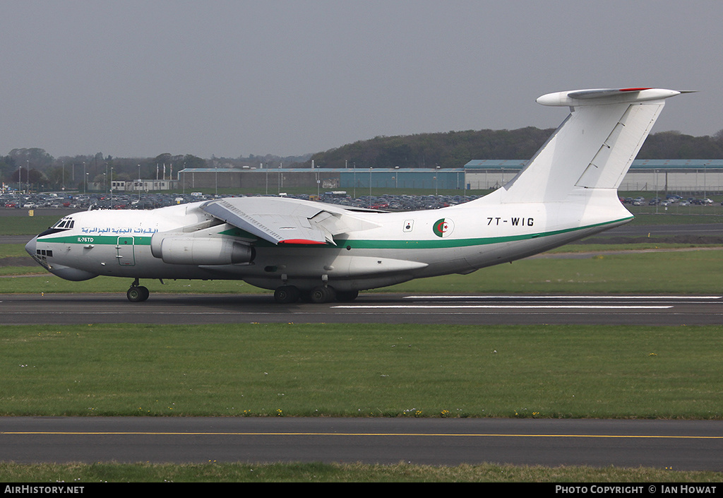 Aircraft Photo of 7T-WIG | Ilyushin Il-76TD | Algeria - Air Force | AirHistory.net #254286