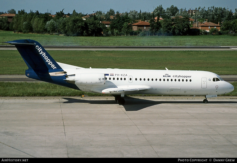 Aircraft Photo of PH-KZA | Fokker 70 (F28-0070) | KLM Cityhopper | AirHistory.net #254295