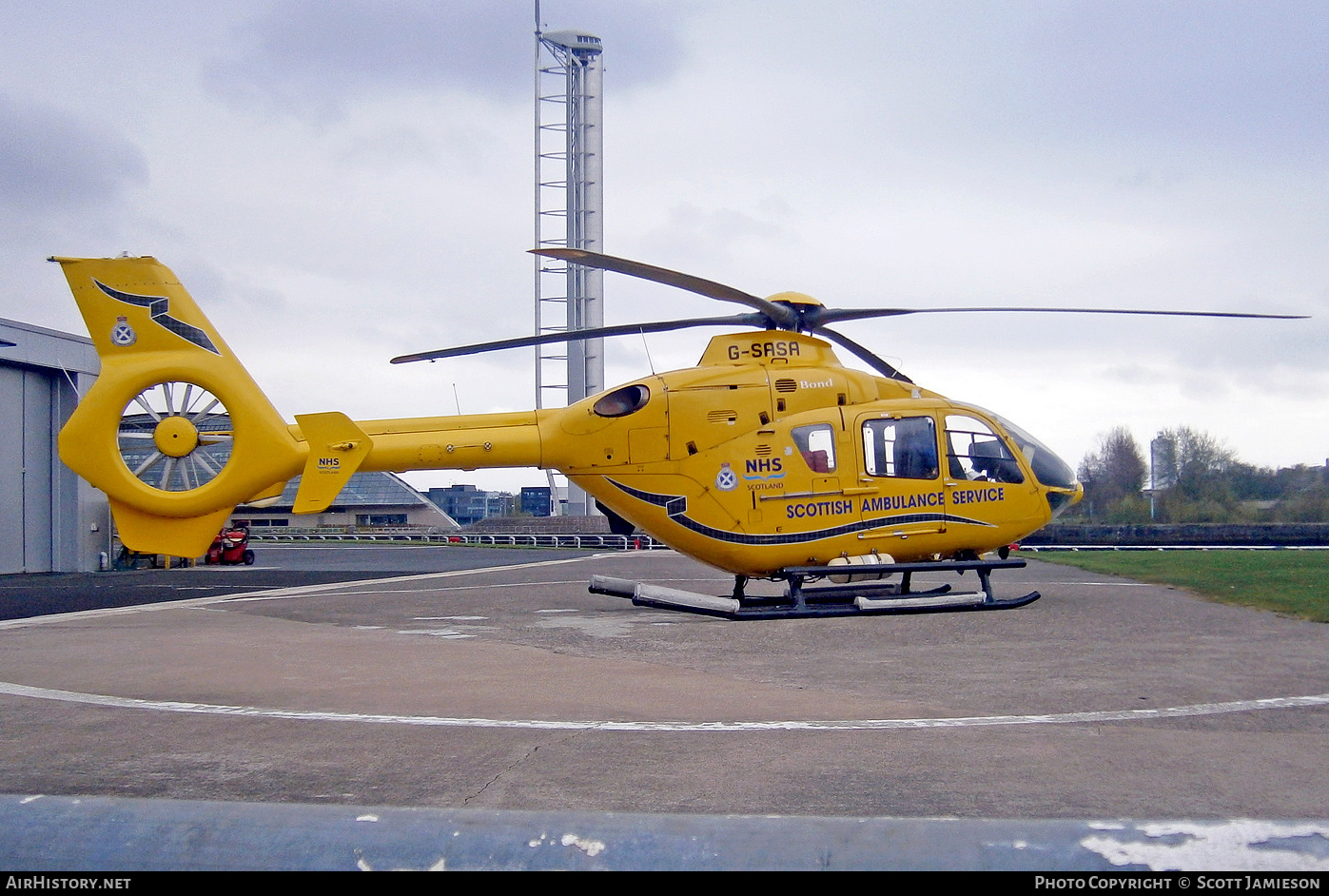 Aircraft Photo of G-SASA | Eurocopter EC-135T-1 | Scottish Ambulance Service | AirHistory.net #254296