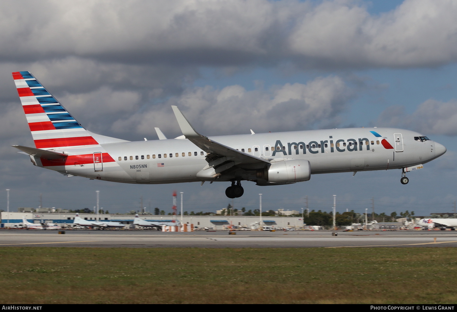 Aircraft Photo of N805NN | Boeing 737-823 | American Airlines | AirHistory.net #254311