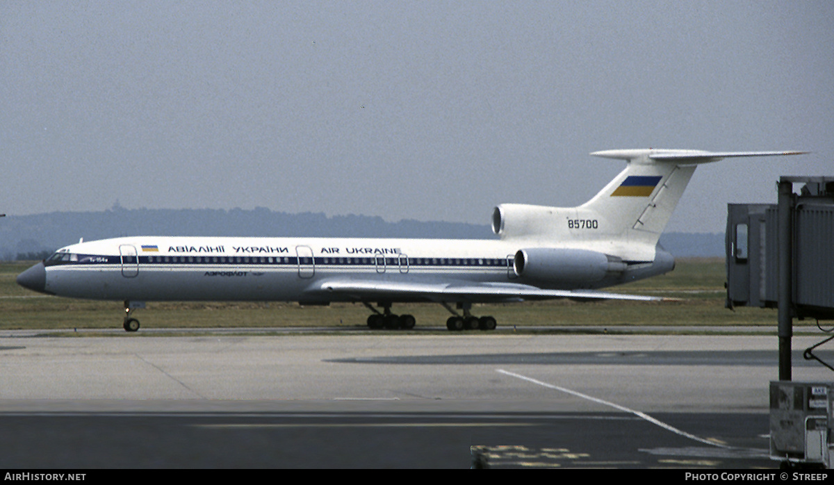 Aircraft Photo of 85700 | Tupolev Tu-154M | Air Ukraine | AirHistory.net #254314