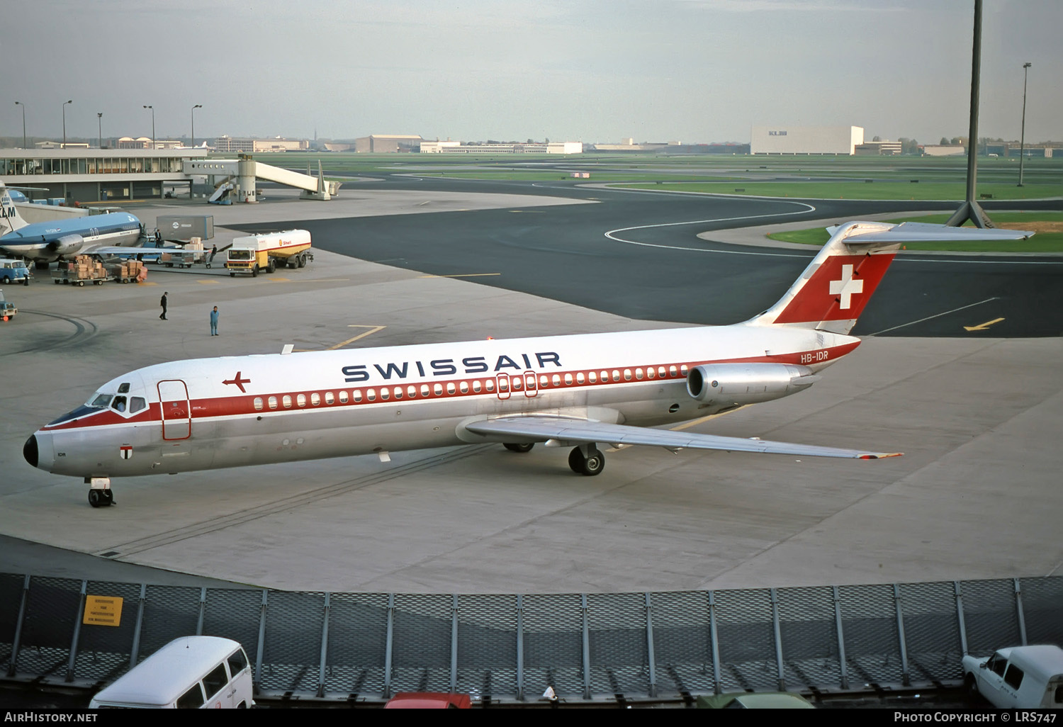 Aircraft Photo of HB-IDR | McDonnell Douglas DC-9-32 | Swissair | AirHistory.net #254315