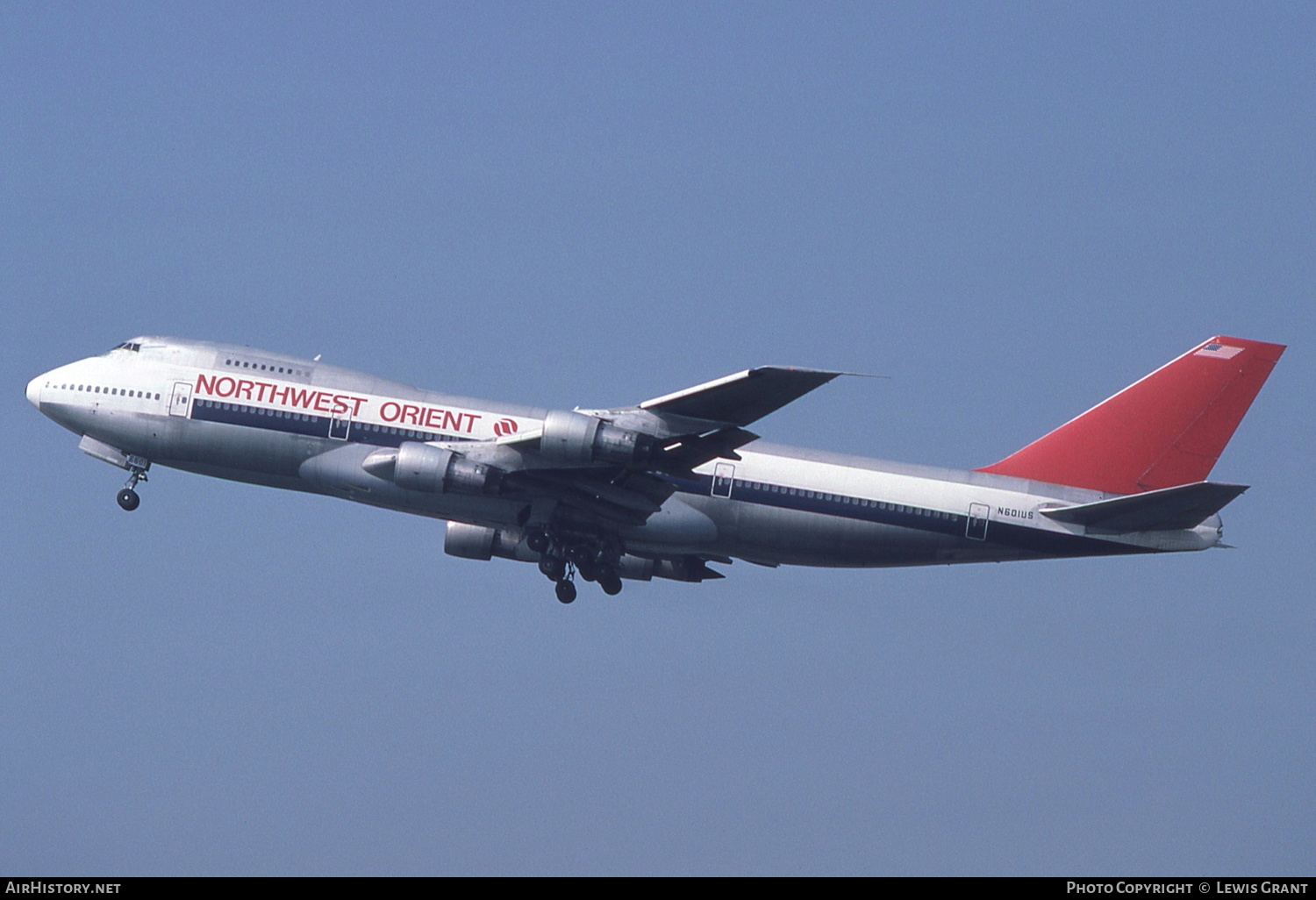Aircraft Photo of N601US | Boeing 747-151 | Northwest Orient Airlines | AirHistory.net #254326