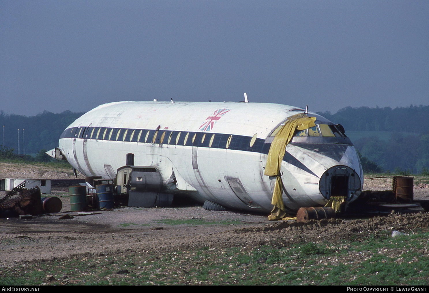 Aircraft Photo of G-AOVS | Bristol 175 Britannia 312(F) | Redcoat Air Cargo | AirHistory.net #254327