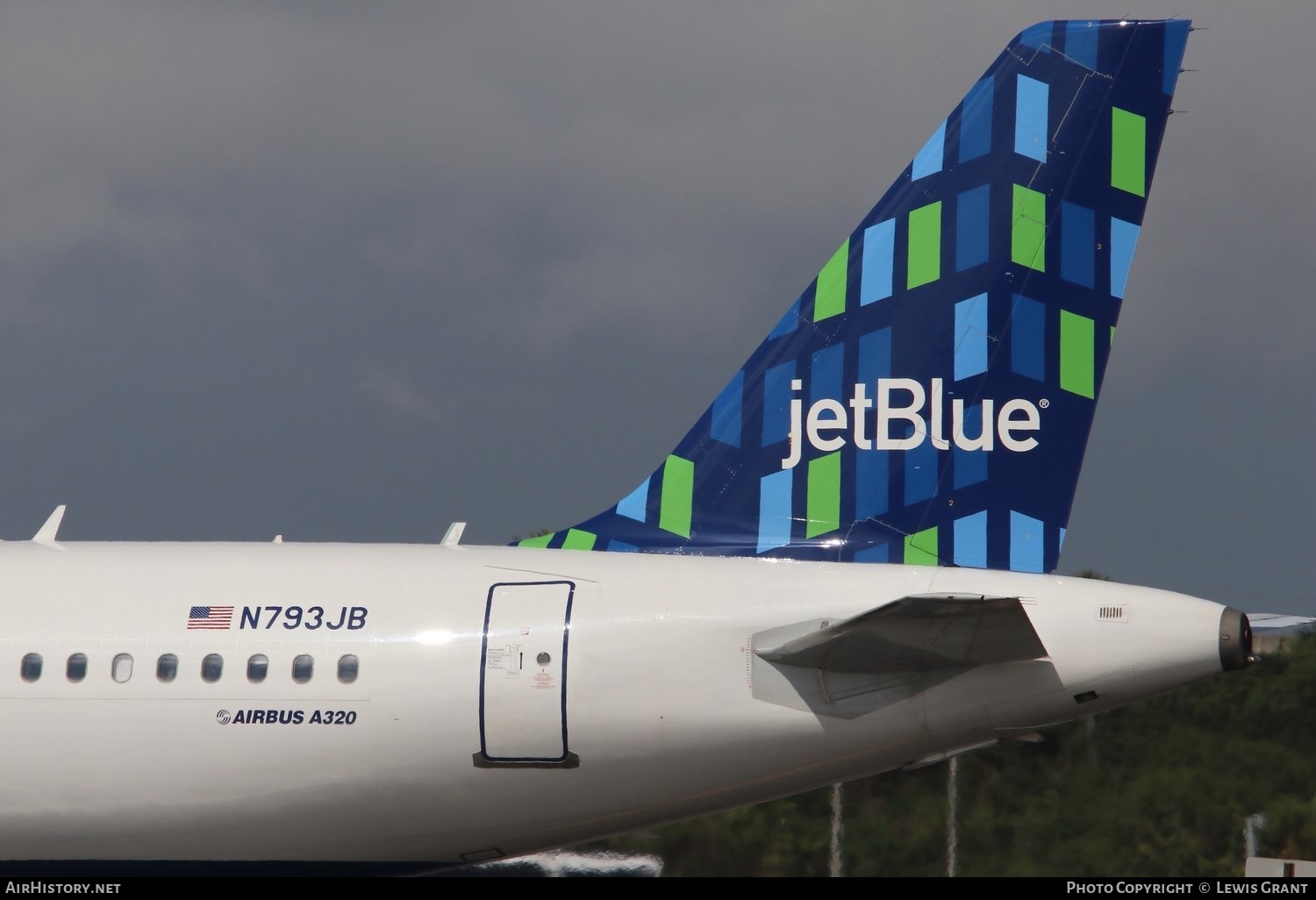 Aircraft Photo of N793JB | Airbus A320-232 | JetBlue Airways | AirHistory.net #254330