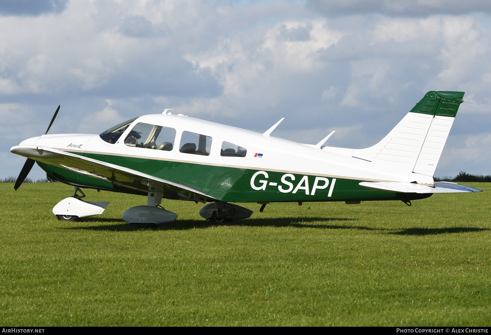 Aircraft Photo of G-SAPI | Piper PA-28-181 Cherokee Archer II | AirHistory.net #254347