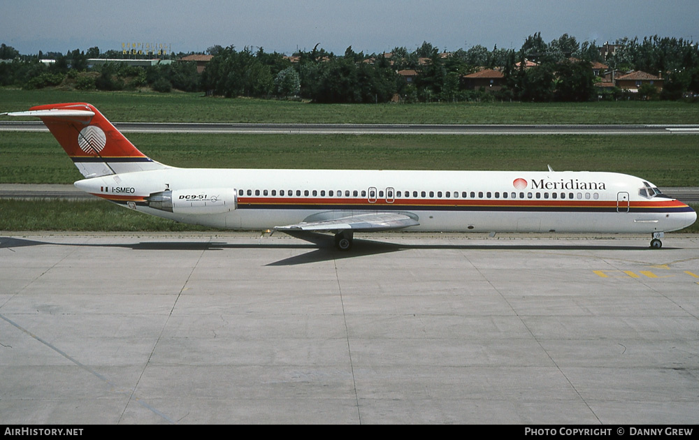 Aircraft Photo of I-SMEO | McDonnell Douglas DC-9-51 | Meridiana | AirHistory.net #254369