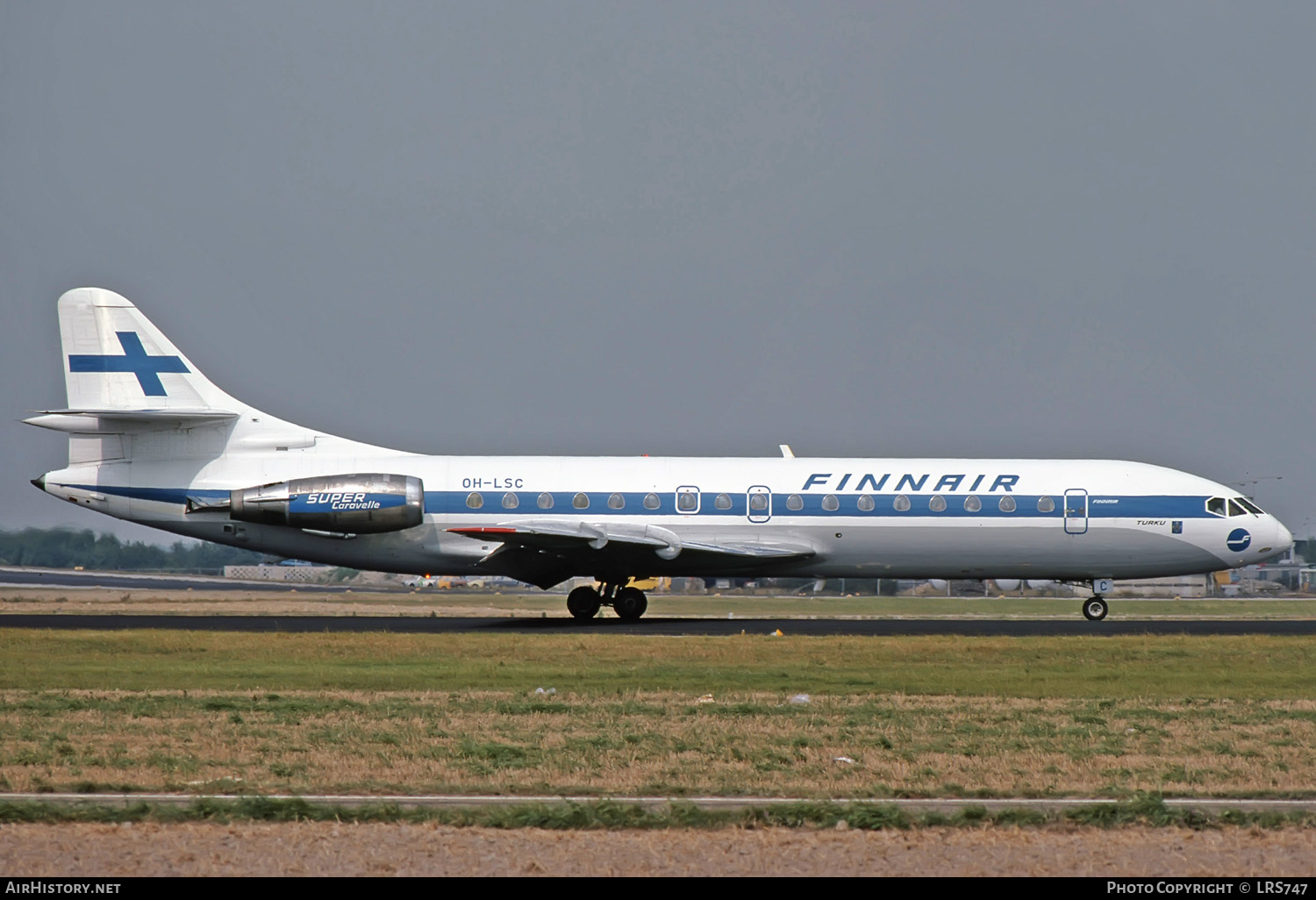 Aircraft Photo of OH-LSC | Sud SE-210 Caravelle 10B3 Super B | Finnair | AirHistory.net #254372