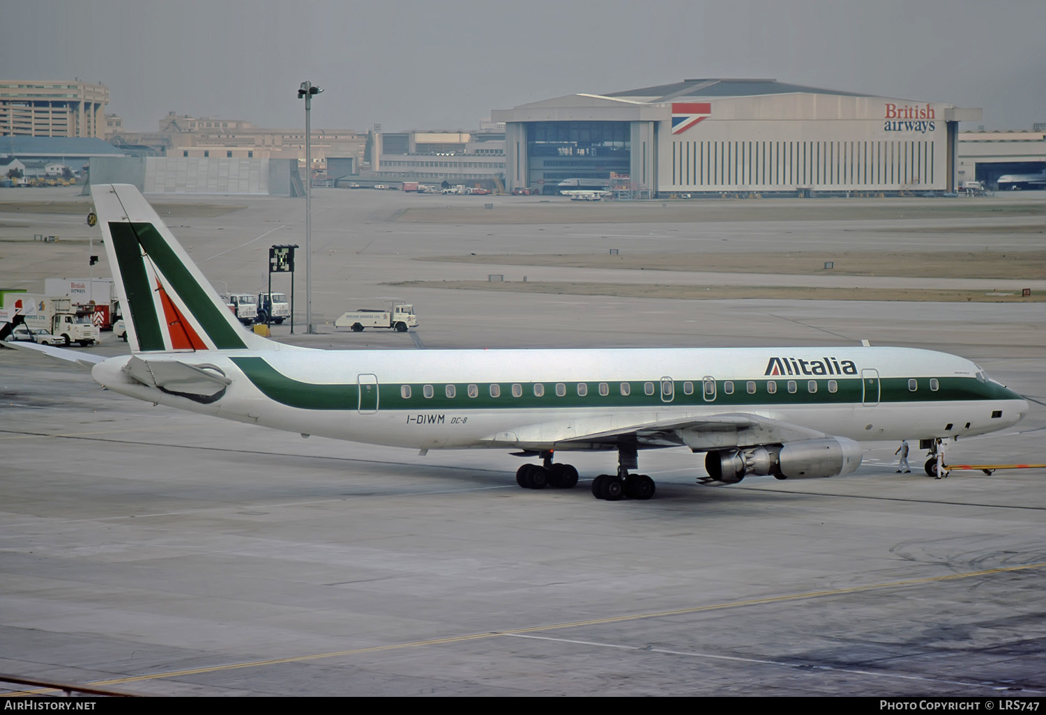 Aircraft Photo of I-DIWM | Douglas DC-8-43 | Alitalia | AirHistory.net #254377