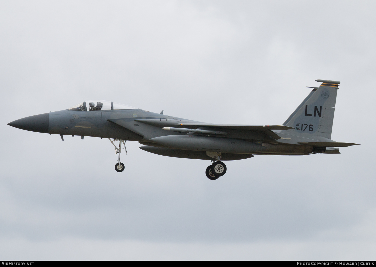 Aircraft Photo of 86-0176 / AF86-176 | McDonnell Douglas F-15C Eagle | USA - Air Force | AirHistory.net #254383