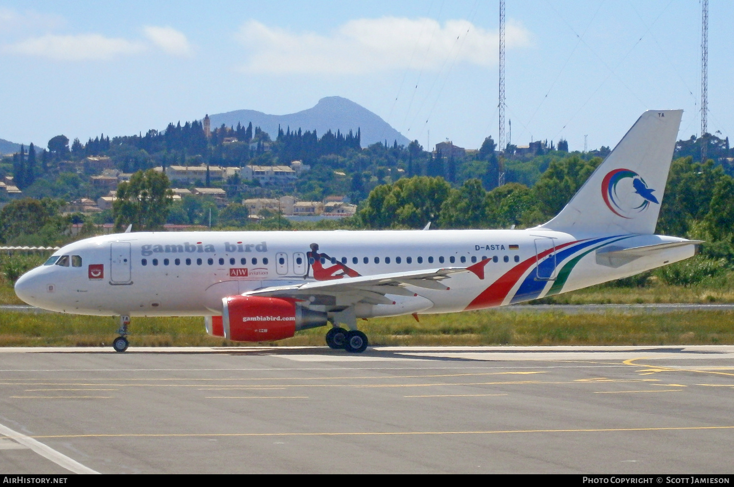 Aircraft Photo of D-ASTA | Airbus A319-112 | Gambia Bird | AirHistory.net #254387