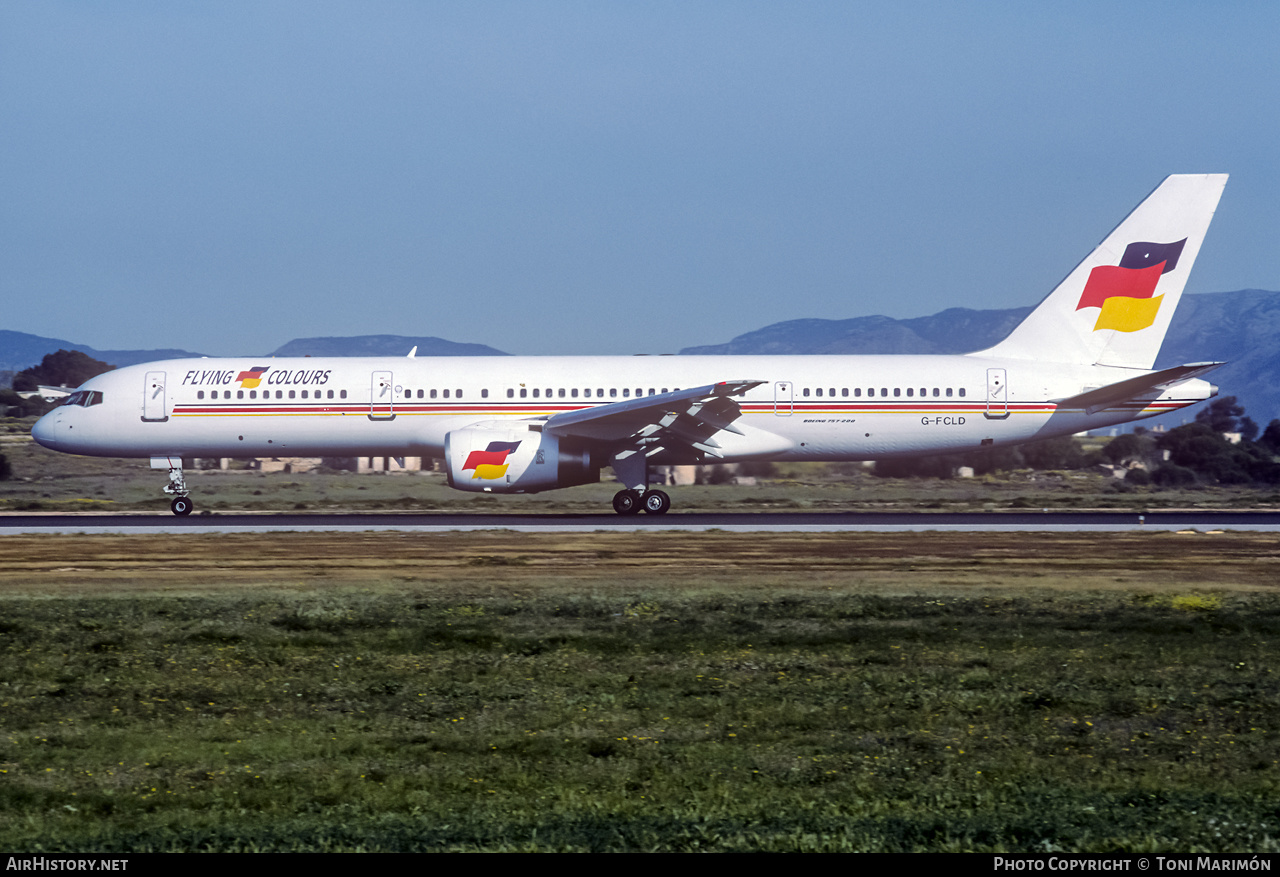 Aircraft Photo of G-FCLD | Boeing 757-25F | Flying Colours Airlines | AirHistory.net #254388