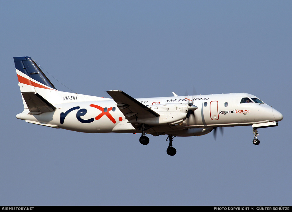 Aircraft Photo of VH-EKT | Saab-Fairchild SF-340A(F) | REX - Regional Express | AirHistory.net #254391