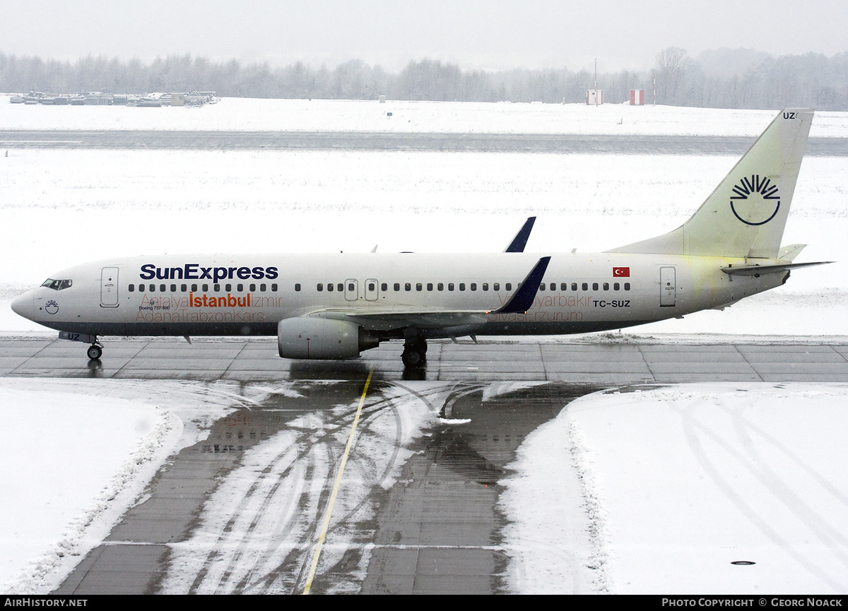 Aircraft Photo of TC-SUZ | Boeing 737-8HX | SunExpress | AirHistory.net #254398