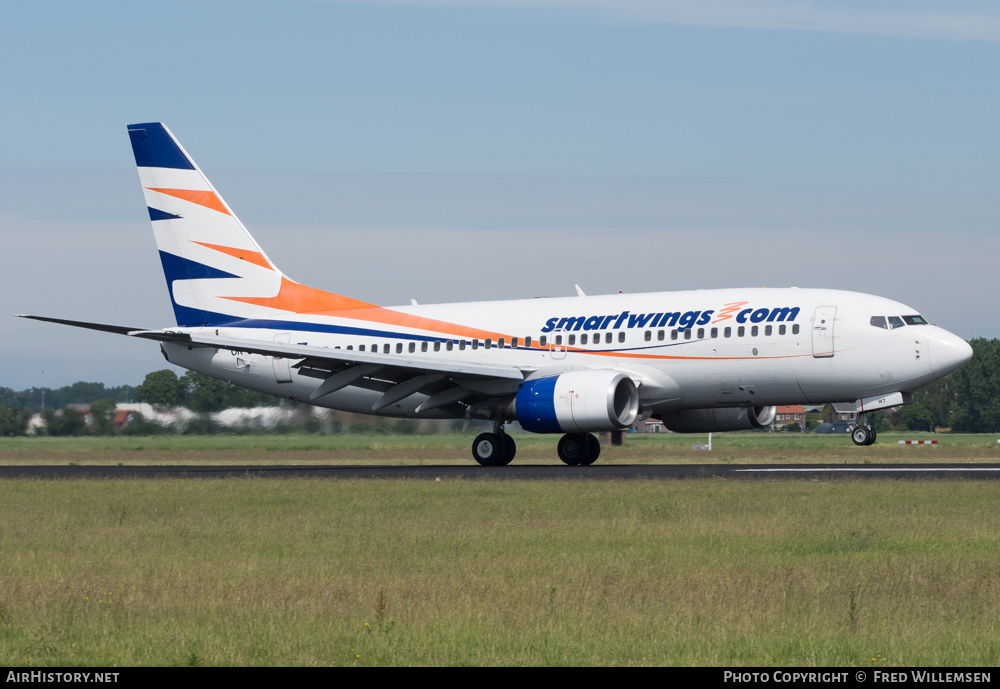 Aircraft Photo of OK-SWT | Boeing 737-7Q8 | Smartwings | AirHistory.net #254427