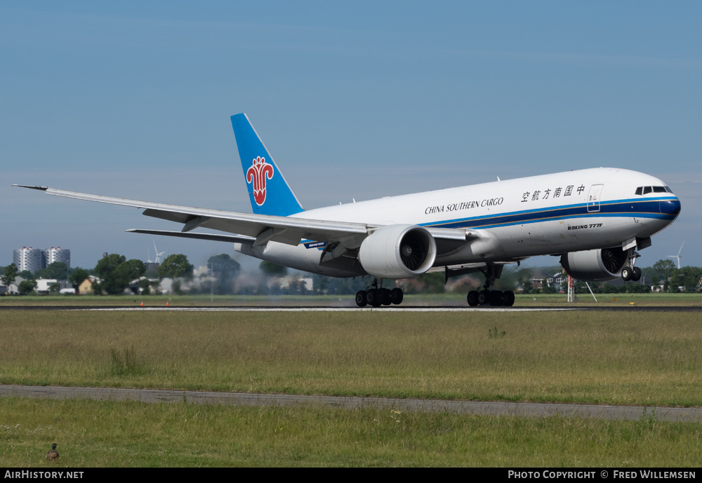 Aircraft Photo of B-2042 | Boeing 777-F1B | China Southern Airlines Cargo | AirHistory.net #254434