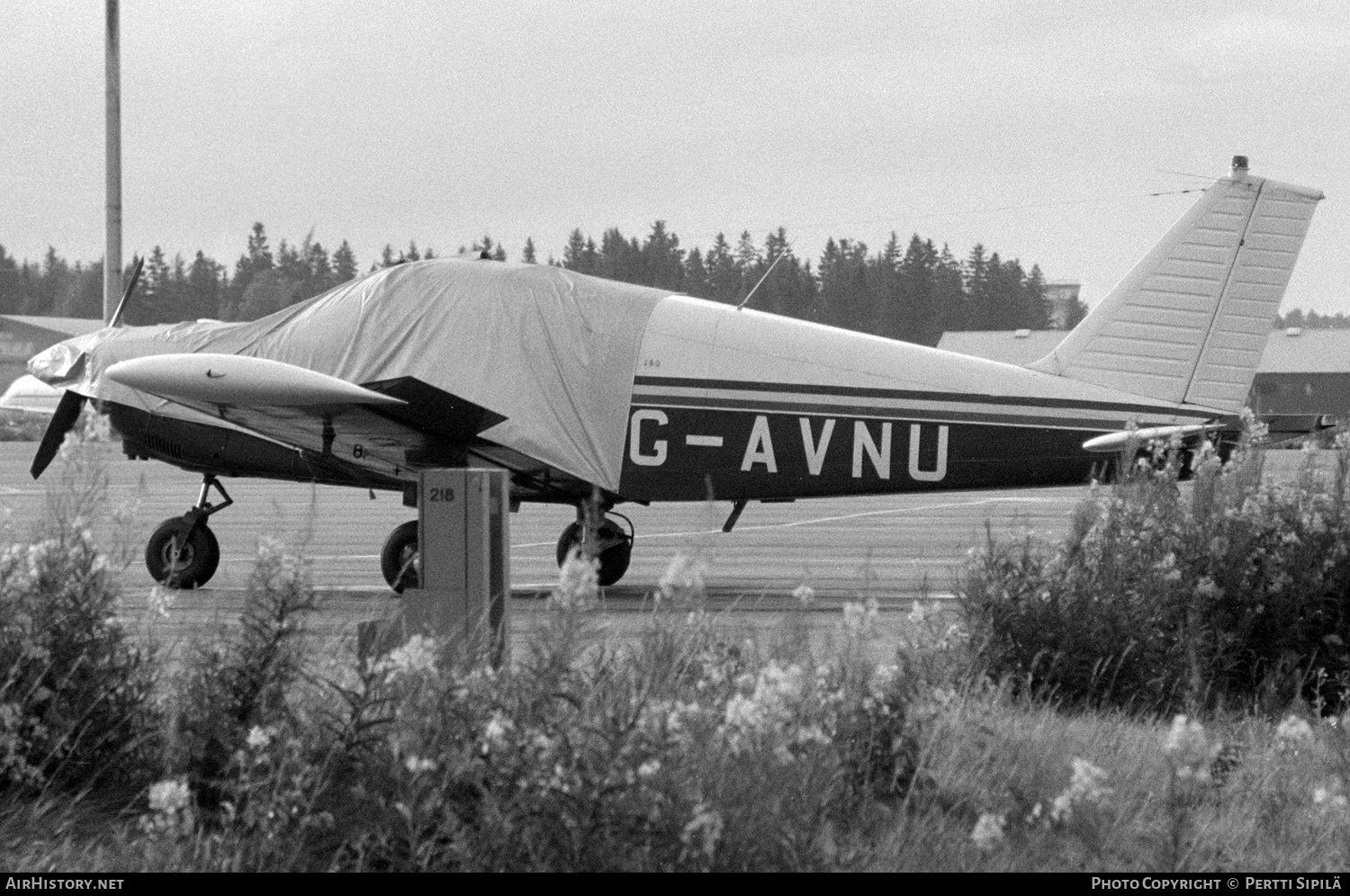 Aircraft Photo of G-AVNU | Piper PA-28-180 Cherokee C | AirHistory.net #254438