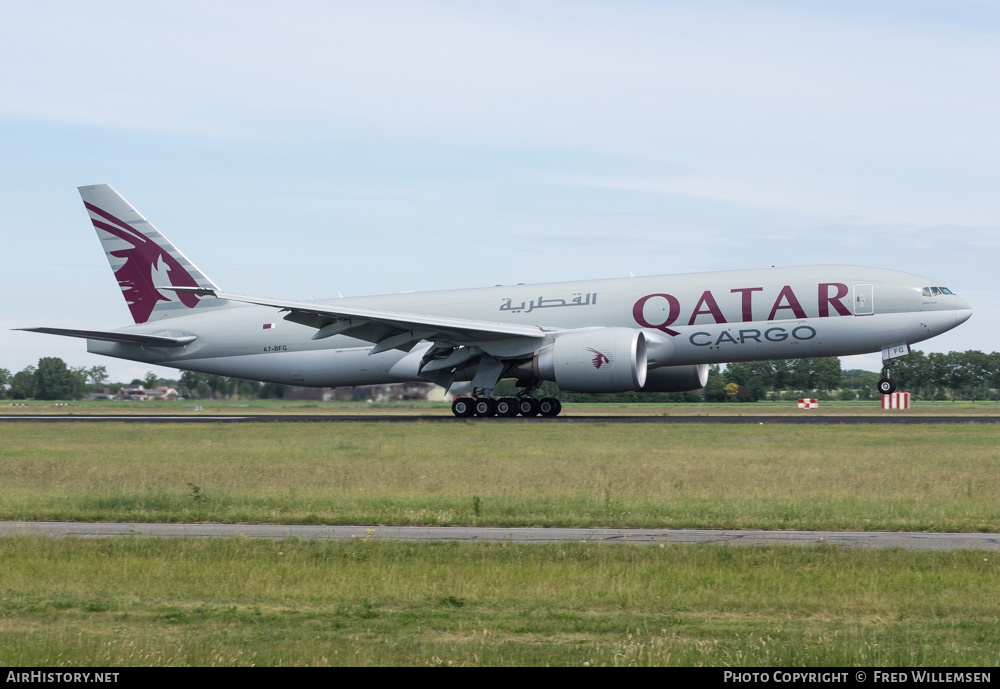 Aircraft Photo of A7-BFG | Boeing 777-FDZ | Qatar Airways Cargo | AirHistory.net #254440